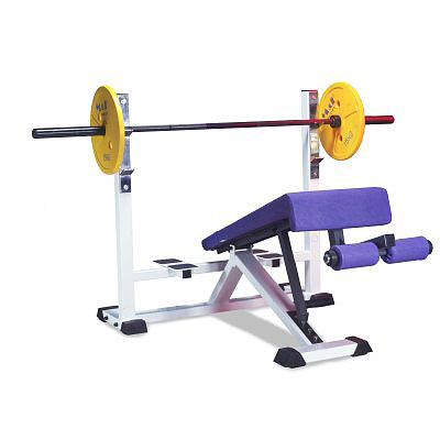 U023 Adjustable Olympic Decline Bench