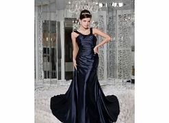 Unique V-neck Evening Dresses Formal Evening Black