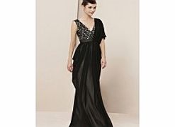 Unique V-neck Sleeveless Stretch satin Evening