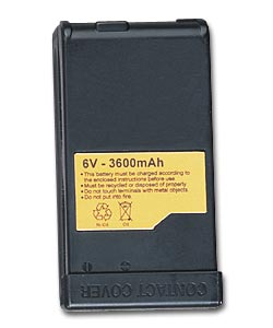 UNIROSS 6V 3600mAh Camcorder Battery