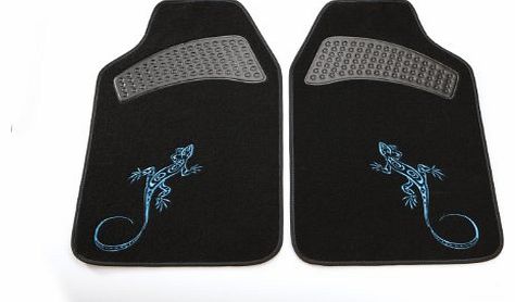 74897 Reptilia Car Mat Set - Blue (2 Piece)