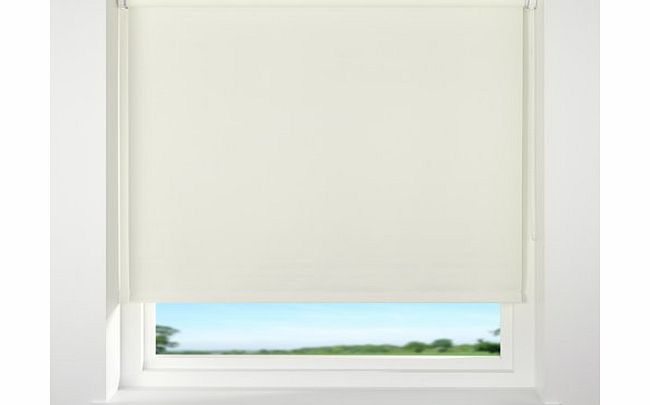 Cream BLACKOUT Roller Blind 60cm x 214cm LONG DROP