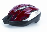 Universal Red/Silver Helmet Unisex