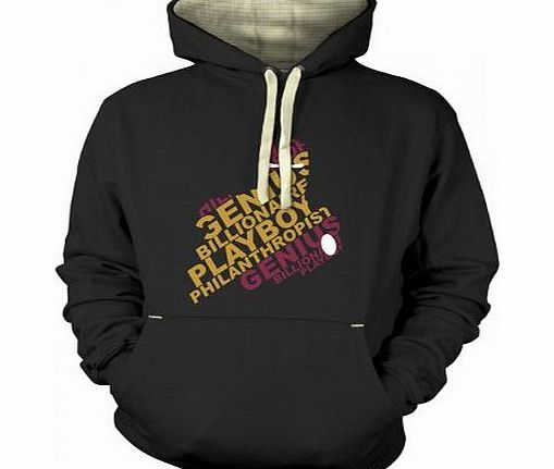 Unknown Genius Billionaire Adult Premium Hoodie (Small (40`` Chest)/Dusty Black)