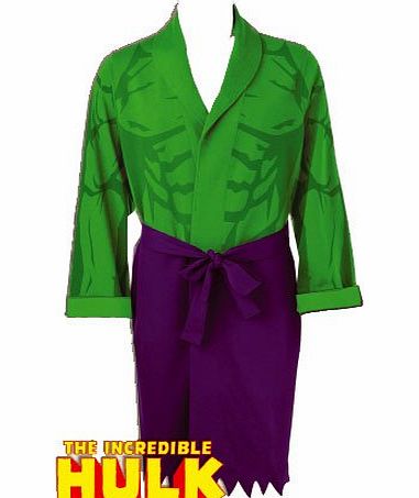 Unknown Marvel Comic Close Up Hulk Robe