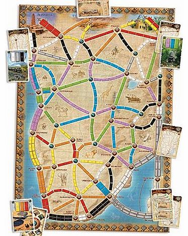 Ticket to Ride Heart of Africa Map Collection Volume 3 Board Game