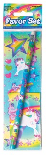 Unbranded 1 Stationary Favour Set - Unicorn Magic