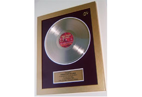 10 Inch Gold Disc Presentation