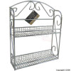 Unbranded 10-Jar Chrome-Plated Spice Rack