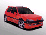 106 MK I 3 door Sideskirts BREEZE