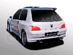 106 MK II 3 door Rear Bumper YORUS WIDE