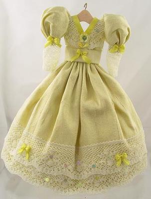 1:12 Scale Doll House Miniature Lemon Silk