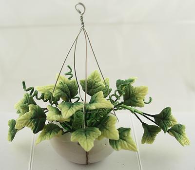 1:12 scale Ivy Hanging Basket