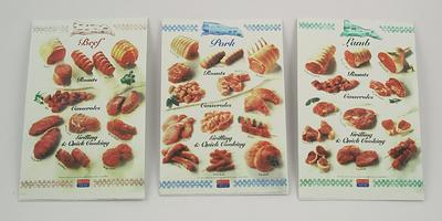 1:12 Scale Miniature Butcher Shop Posters