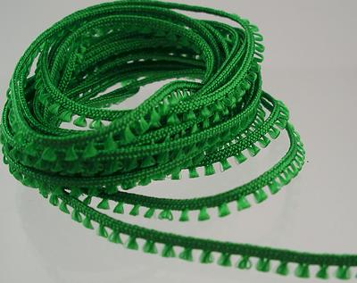 1:12 Scale Miniature Emerald Green Picot Edging