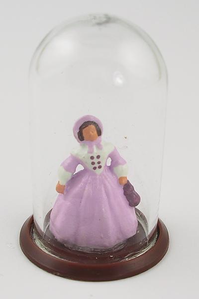 1:12 Scale Porcelain Figurine in a Perspex Dome