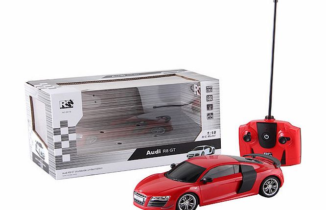 Unbranded 1:18 Audi R8 GT Remote Control Car