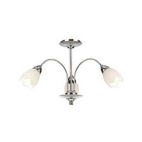 Unbranded 124 3 - 3 Light Satin Chrome Ceiling Light