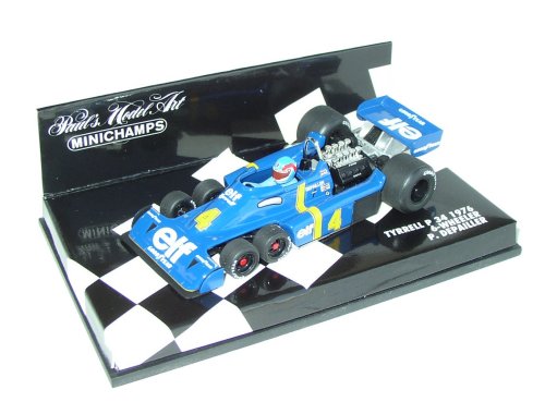 1:43 Scale Tyrrell P34 6 Wheeler 1976 - P.Depailler