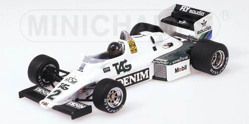 1:43 Scale Williams Ford FW08C - J Laffite Pre-Order