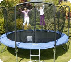 14ft Bazoongi Popular Trampoline & Safety Net