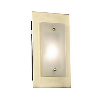 Unbranded 1503 WBSB - Satin Brass Flush Light