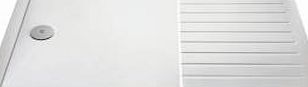 Unbranded 1700mm x 800mm Acrylic Tray Walk In Bathroom Wet