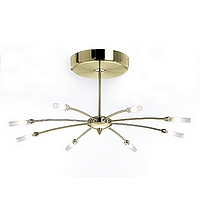 Unbranded 1710 8 - Satin Brass Ceiling Light