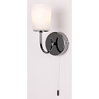 Unbranded 1731 1BC - Black Chrome Wall Light