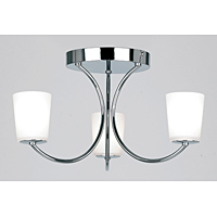 Unbranded 1731 3CH - 3 Light Polished Chrome Ceiling Light