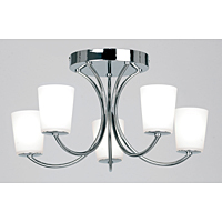 Unbranded 1731 5CH - 5 Light Polished Chrome Ceiling Light