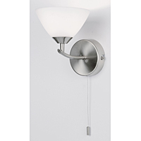 Unbranded 1733 1SC - Satin Chrome Wall Light