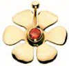 18 Carat Gold Flower Power Bellybar Attachment