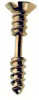 18 Carat Gold Screw Barbell