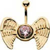 18 Carat Gold Wings Bellybar Attachment