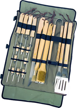 18 Piece BBQ Utensils Set