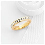 Unbranded 18CT GOLD 1CT DIAMOND FULL ETERNITY RING, J