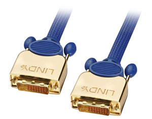 1m Premium Gold DVI-D Dual Link Cable