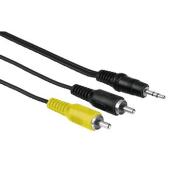 2.5 mm Tp To 2 Phono Camera AV Cable