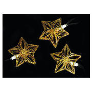 Unbranded 20 B/0 Large Crystal Star Lights