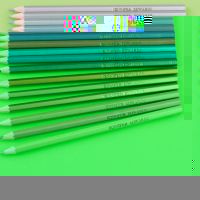 20 Personalised Metallic Pencils