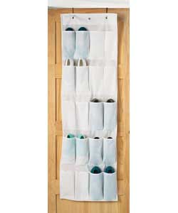 20 Pocket Overdoor Shoe Hanger