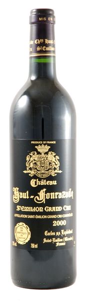 Unbranded 2001 Chandacirc;teau Haut Fonrazade - Grand Cru