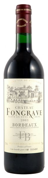 Unbranded 2006 Merlot - Chandacirc;teau Fongrave - Gold Medal Winner