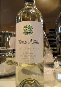 Unbranded 2009 Sauvignon Blanc Reserva, Tierra Antica, Bio