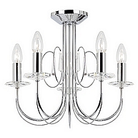 Unbranded 2020 5CH - 5 Light Polished Chrome Ceiling Light