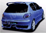 206 3 door & CC Rear Bumper MAXYSTYLE