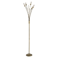 Unbranded 2283 5FLAB - Antique Brass Floor Lamp