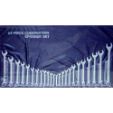 24 pc AF/Metric Comb. Spanner Set