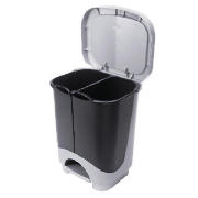 Unbranded 24L duo recycling bin